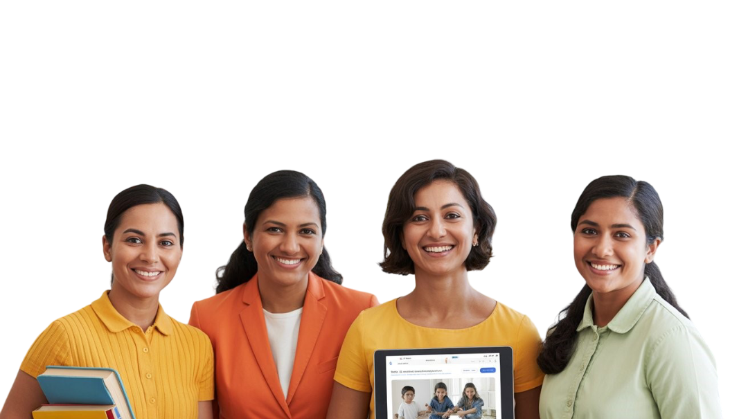 Students engaging in a learning activity